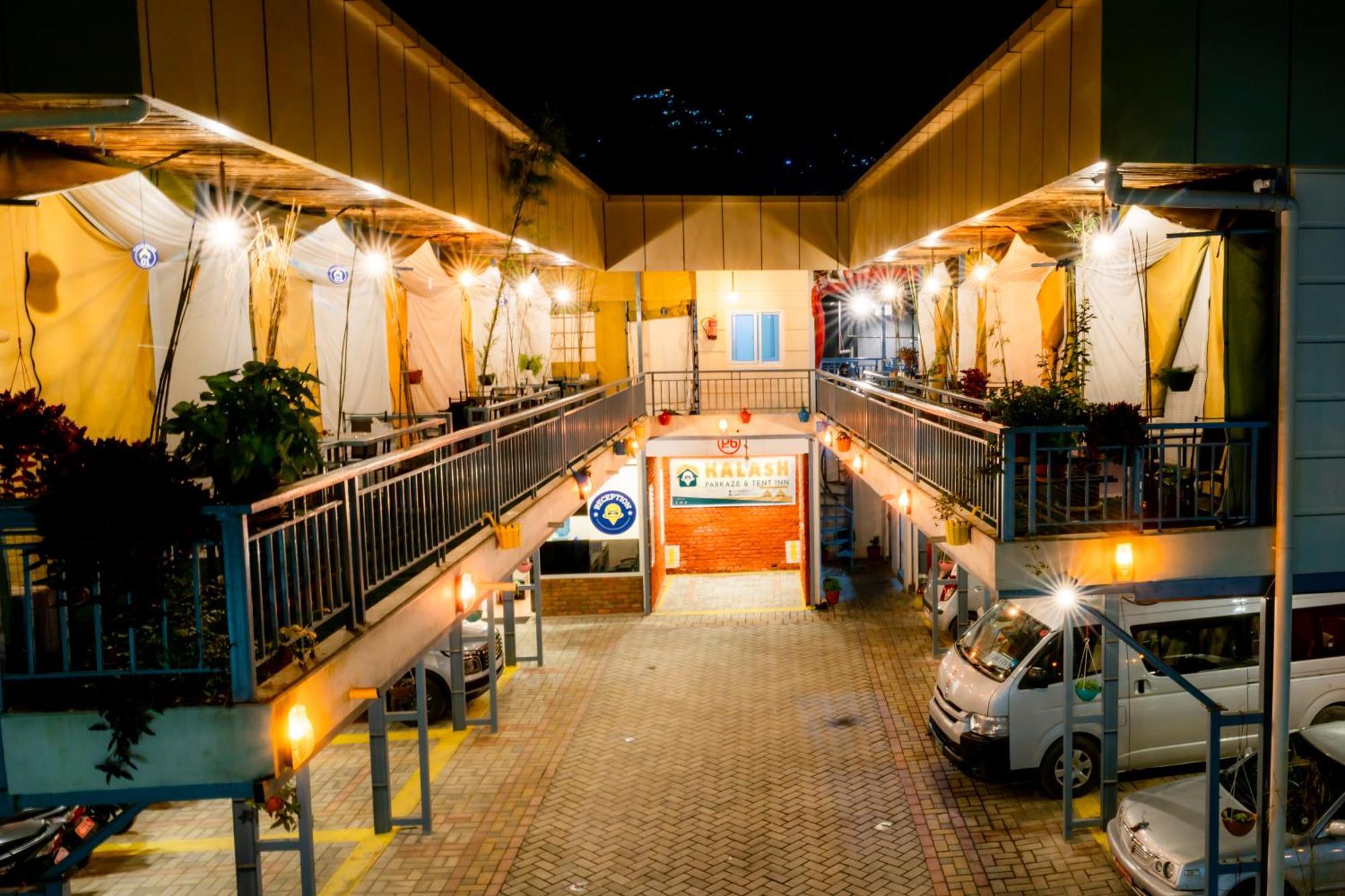 Kalash Parkaze And Tent Inn Покхара Экстерьер фото