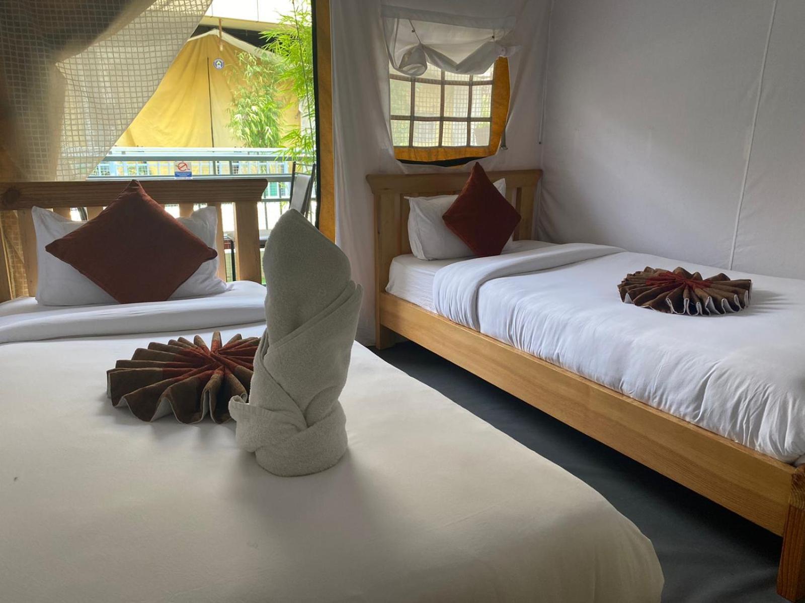 Kalash Parkaze And Tent Inn Покхара Экстерьер фото